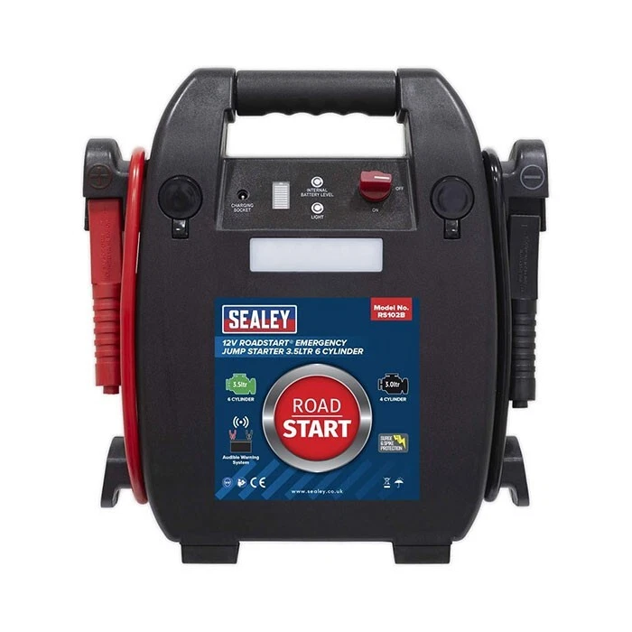 Sealey RoadStart® Emergency Jump Starter 12V 3.5L 6-Cylinder Portable Jump Start - Image 2 of 4