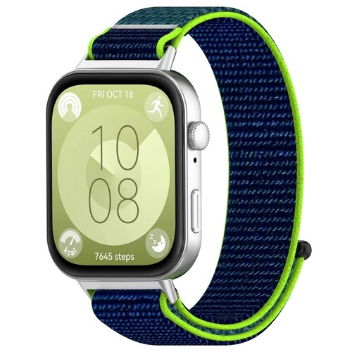 Für Huawei Watch Fit 4 / 4 Pro / 3 Nylon Klettverschluss Sport Arm Band Ersatz - Bild 4 von 11