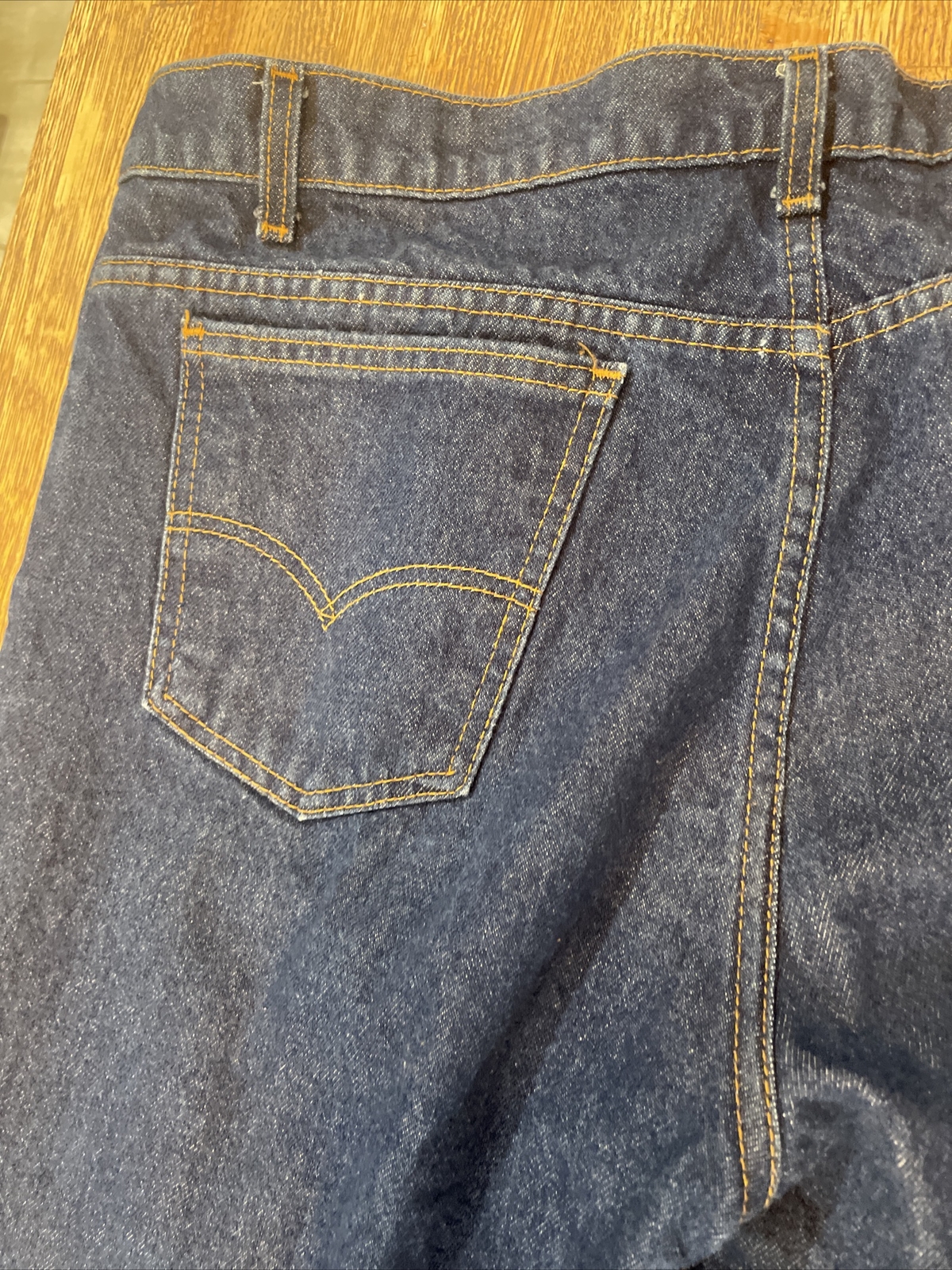 Vintage Levis 517 (20517-0217) Orange Tab Jeans Made In USA 38x31 (fits 37x31)