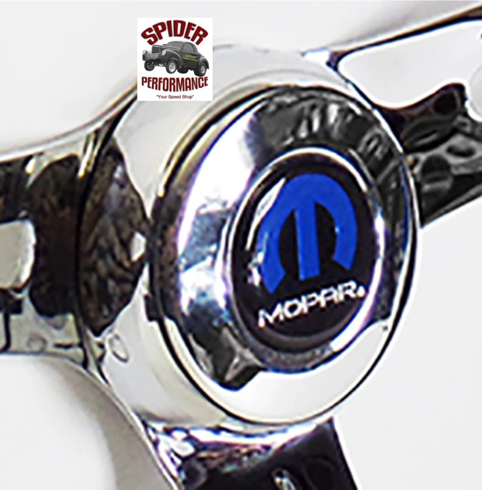 Dodge 1967 volante 13 1/2" Muscle Car cromado Foto 3 de 4