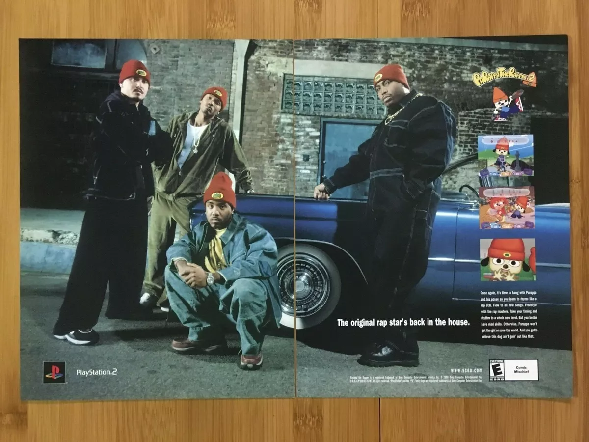 Parappa The Rapper Poster for Sale by Plateandoatcake