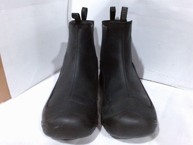 Usat Nuovo_KEEN Uomo Ancoraggio 3 Impermeabile Pull On Isolante_Nero Corvo_TG.11 5