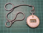 Vintage 80s Nice Pocket Watch LCD ALBA Y799 by Seiko *Working Full*