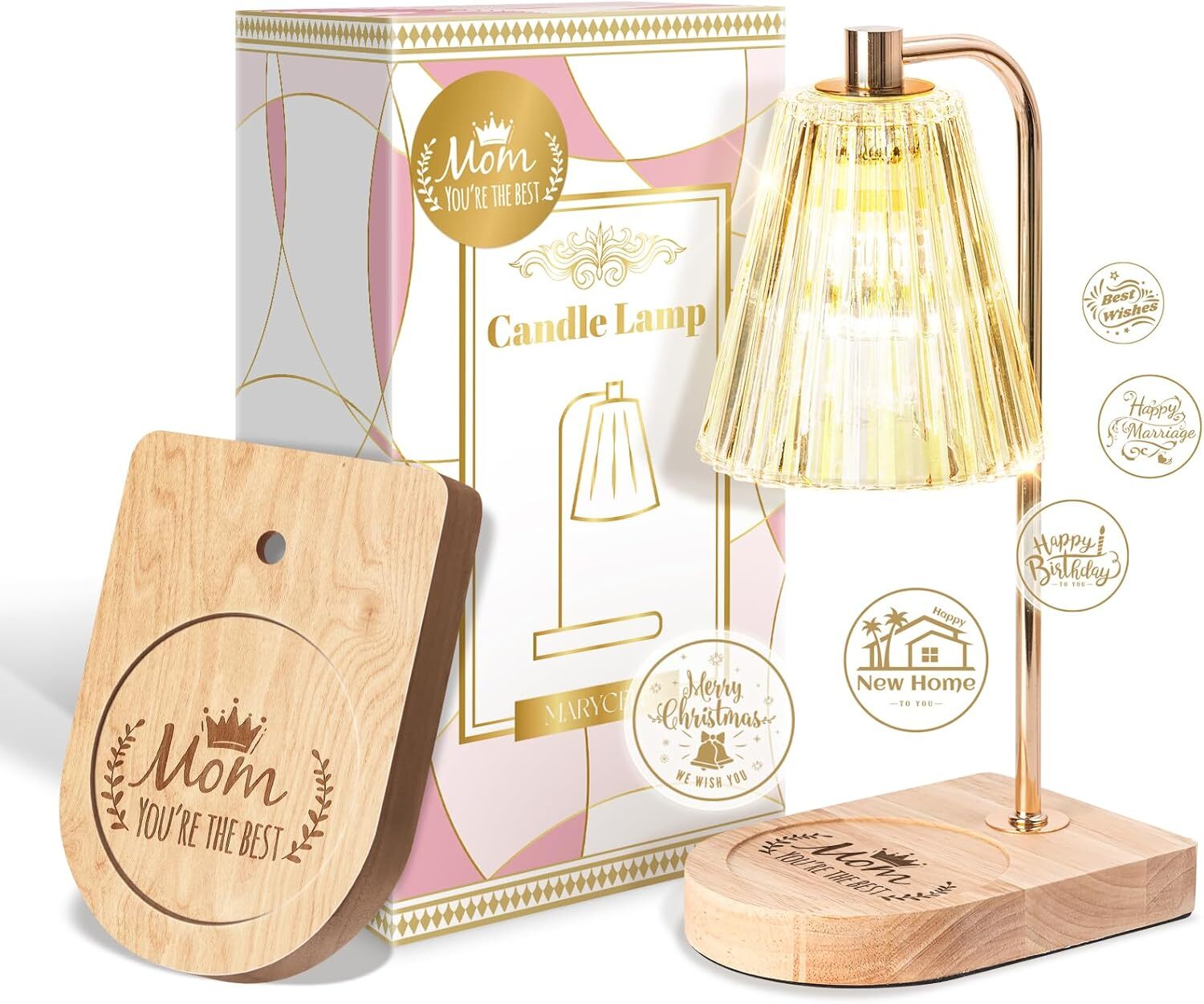 Thoughtful Candle Warmer Lamp Gift from Family for Mom-image