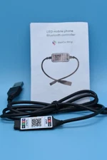 DuoCo Strip Mini RGB Bluetooth  compatible Controller USB 5V Music Phone APP