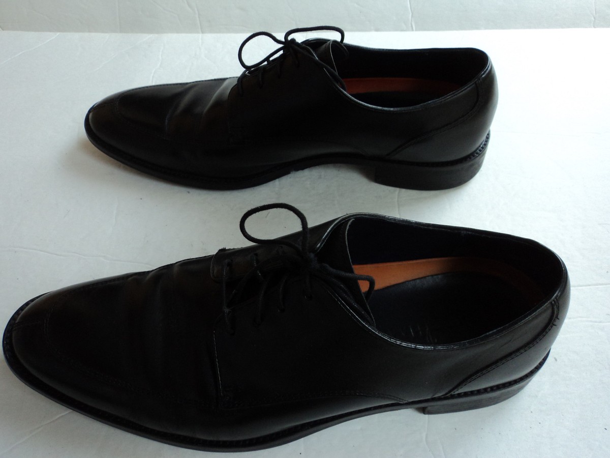 Cole Haan Lenox Hill Split Toe Leather Black Mens US Size 10.5 C11627 Shoes Cole Haan Lenox Hill Split Toe Oxford Black | Mercari main image 2