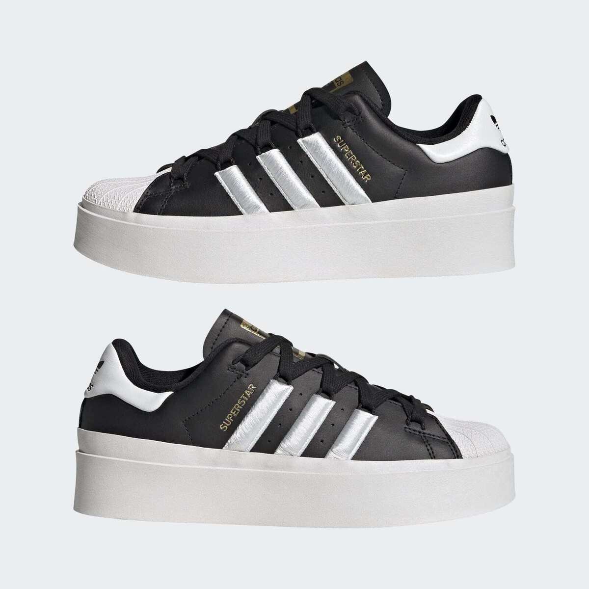 Women 7 - Adidas Originals Superstar Bonega W White Black Casual