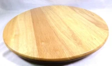 NEW OLD STOCK 22" WORLD IMPORTS ASIAN HARDWOOD LAZY SUSAN