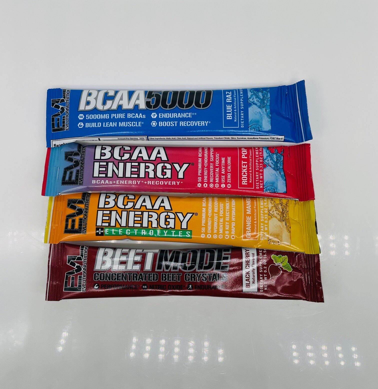 EVL Evlution Nutrition BCAA 5000 30 Servings Build Muscle - ALL Flavors & Sizes
