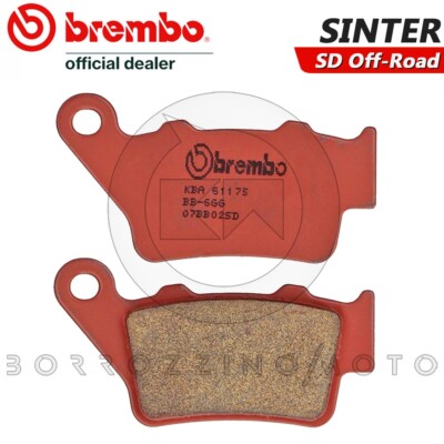 BREMBO SINTER SD OFF-ROAD BRAKE PADS DUCATI SCRAMBLER SPECIAL 1100 2018/20