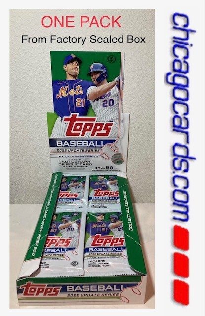 2022 Topps Update HOBBY Pack Look4 Jeremy Pena Julio Rodriguez RC