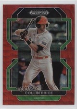 2022 Panini Prizm Draft Picks Red Wave Prizm Collin Price #PDP193 r0j