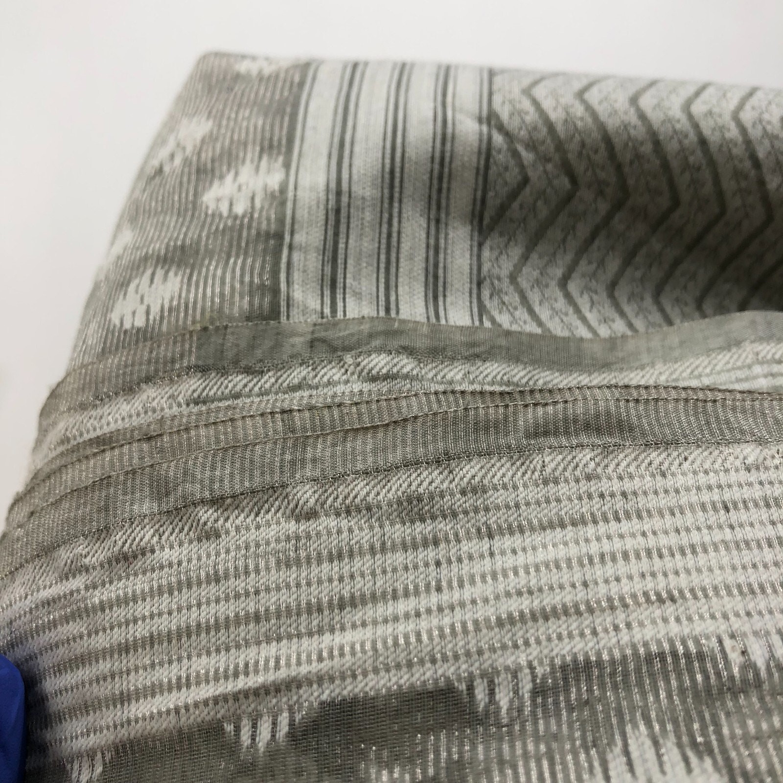 Dosa Blended Material Rectangular Scarf 78x35 Gra… - image 11