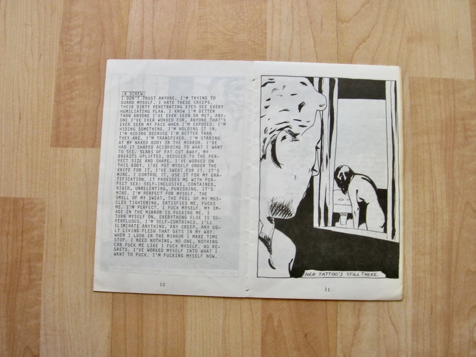 Raymond Pettibon, dibujo original de 1985 FIRMADO raro Foto 4 de 4