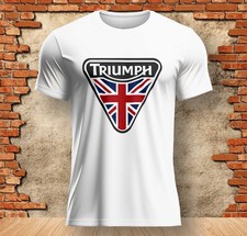 Triumph Logo Mens Shirt Funny Made In USA