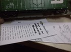 H O 50ft. Box Car Burlington 749330 10 x6 plug door. Athearns — photo 5