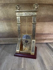 Skymall Noble Collection Gold Plated French Guillotine Desktop Cigar Cutter