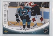 2006-07 Upper Deck Rookie Class Commemorative Card Boxtoppers Matt Carle RC e6j. rookie card picture