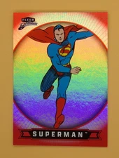 2025 Fleer Brilliants Superman Red Parallel - Pick Your Card
