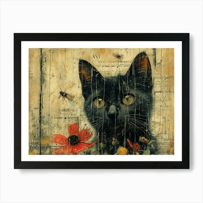 The Rebuff: Ornate Illusion in Cont gerahmtes Wandbild Poster Leinwanddruck Bild