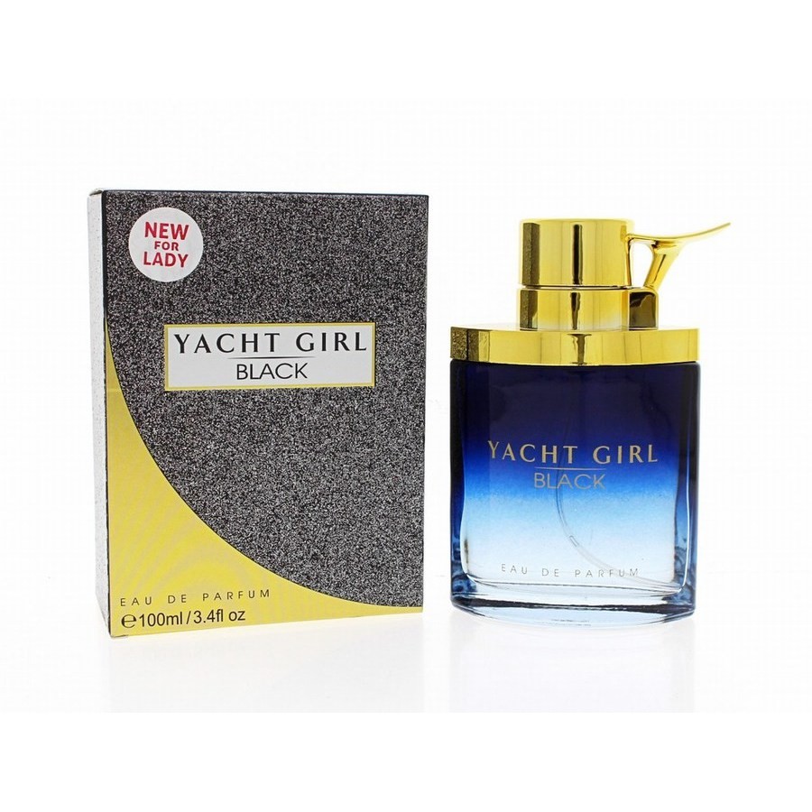 Myrurgia Ladies Yacht Girl Black EDP Spray 333 oz Fragrances 752527844468 6390₽