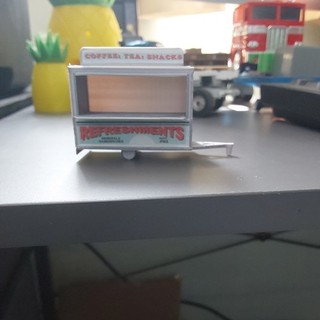 00 Gauge Model Diorama tea bar