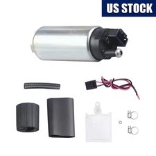 255LPH Electric Fuel Pump High Performance For Walbro GSS341 Installation Kits