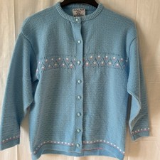 College Point Vintage Cottagecore Cardigan Sweater Medium Large