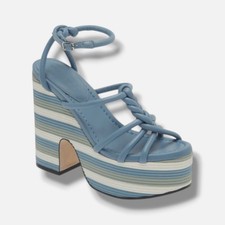 Jimmy Choo Womens Blue Clare Platform Sandal ...