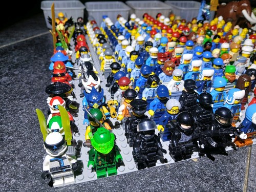 LEGO - lot de 220 figurines Minifig + accessoire / City - Ninja Go Harry Potter - Foto 2 di 12
