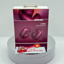 Bose Ultra Open Earbuds Deep Plum Limited Edition Open-Ear Bluetooth IPX4 New