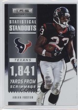 2012 Panini Rookies & Stars Longevity Statistical Standouts Arian Foster #9 2sb