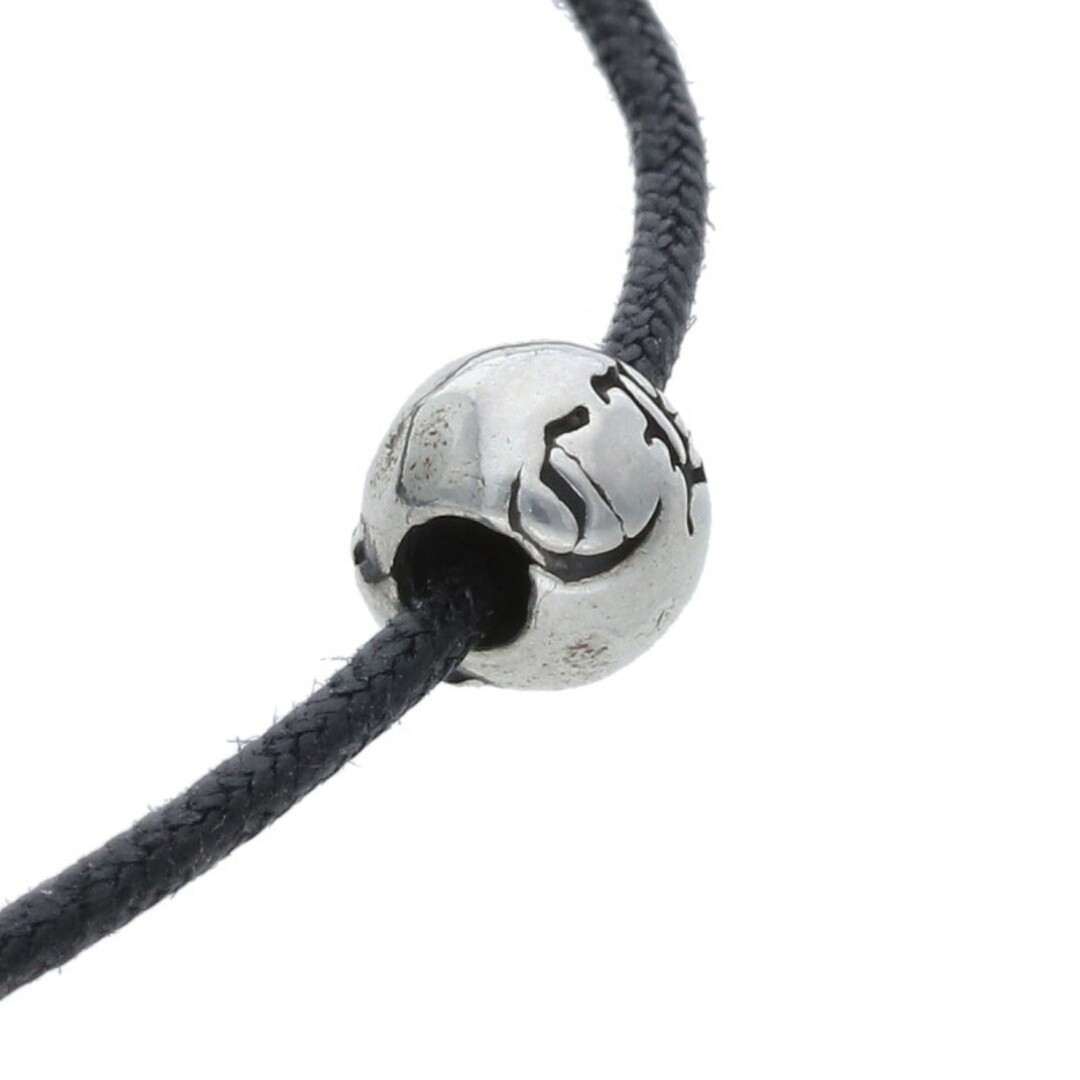 Chrome Hearts CH BEAD Umeda Open Commemorative Cord Necklace Men's Used 317b8bbe thumbnail 5