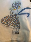 Appliquéd & Embroidered Quilt Squares (16) Sun Bonnet SueFeed Sack Squares — photo 7