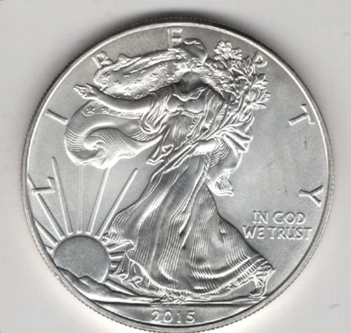2015 WALKING LIBERTY AMERICAN EAGLE .999 FINE SILVER DOLLAR COIN 1oz. $1 USA