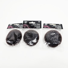 Salon Care Medium Brown Donut Styler Bundle of 3