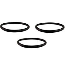 Pack of 3 Round Vacuum Cleaner Belts for Enhanced Cleaning - Fits All Uprights