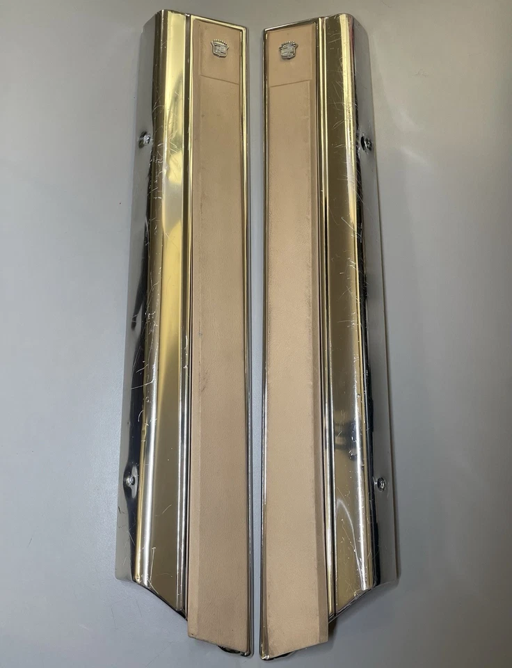 1977-1979 Cadillac Fleetwood Deville Upper Lower Seat Trim Bezel OEM Parts - Image 2 of 4