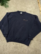 Vintage Mackinac Island Sweatshirt Mens XL Navy Blue Lakewood Made USA 90s