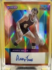 2023 Leaf Vivid Basketball Jerry West Orange Prizm Autograph Auto 10/10