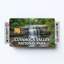 2PK Cuyahoga Valley National Park Credit Card Vinyl Skin Decal