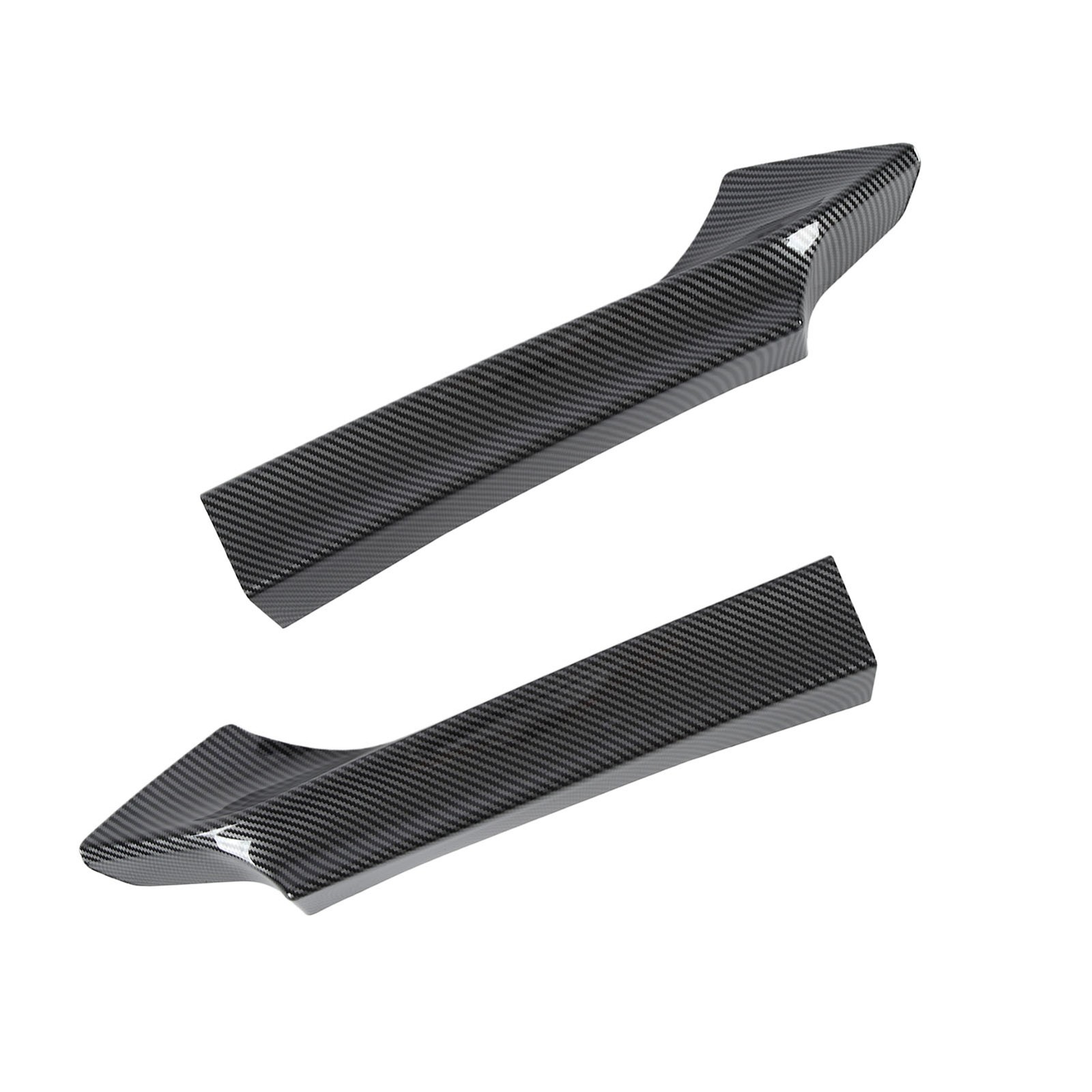 › Carbon Fiber Front Bumper Lip Splitter Front Bumper Separate Spoiler Lip