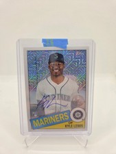 2020 Topps - Silver Pack 1985 Topps Chrome Auto Kyle Lewis #85C-39 299/299