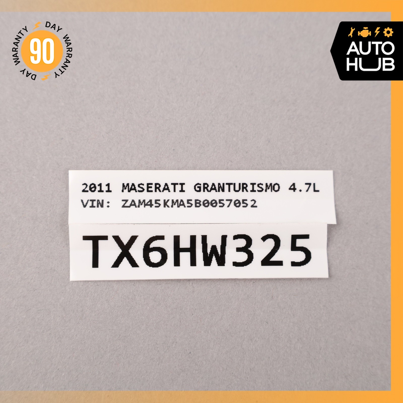 Maserati GranTurismo RIGHT Seat