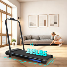 In Under Desk Treadmill With Incline,foldable Treadmills For Home, Walking Pad