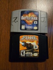 Nintendo 64 N64 Battle Tanx Zone Tanks Rise of the Black Dogs Authentic Tested