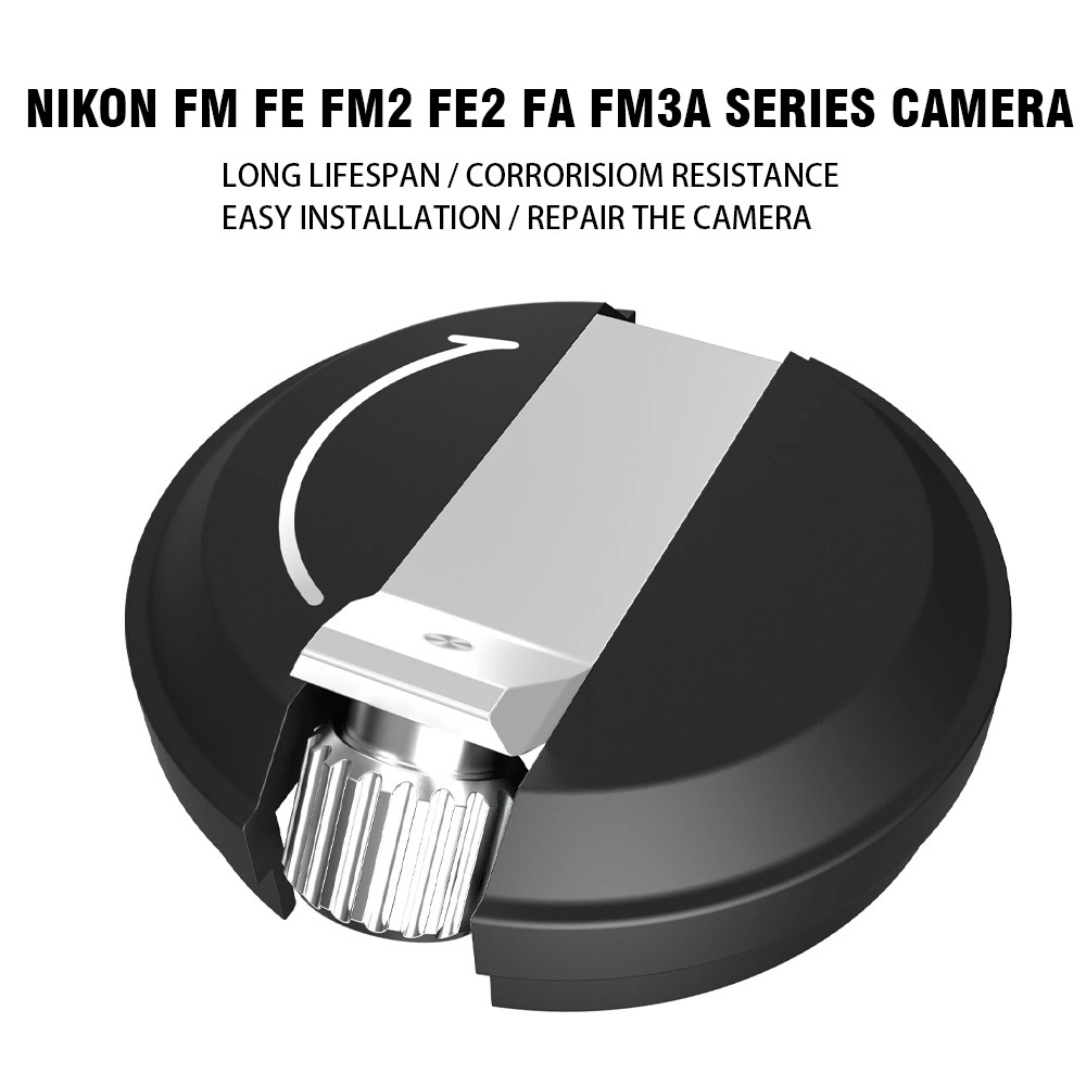 Nikon Film Rewind Knob Repair Assembly Replacement for FM/FE/FM2/FE2/FA/FM3A N2H
