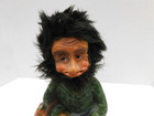 Vtg Original Hard Rubber Bobble Head Troll Hobbit Made Western Germany Heico — photo 3