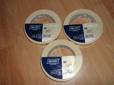 3 X DELTEC 60 Abdeckband Masking Tape 18mm x 50 m NEU