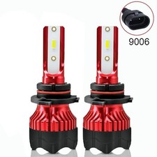 2 Bulbs Led Headlight 9006 Hb4 6000k Low Beam Bulb White Pair Bright